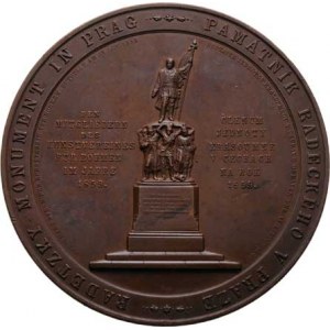 Seidan Václav, 1817 - 1870, Jednota krasoumná - pomník maršála Radeckého 1859 -