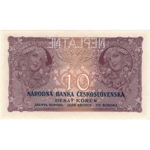 Československo - bankovky Národ. banky Československé, 10 Koruna 1927, série N173, BHK.22e, H