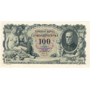 Československo - bankovky Národ. banky Československé, 100 Koruna 1931, série Sb, BHK.25b, He