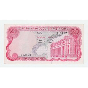 Jižní Vietnam, 20 Dong (1969), Pick.24a