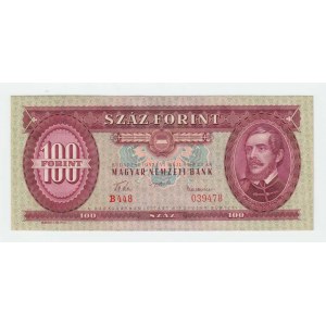 Maďarsko, 100 Forint 1957, Pick.171a
