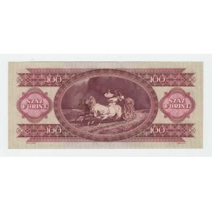 Maďarsko, 100 Forint 1957, Pick.171a