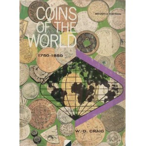 Knihy, Craig W.D. : Coins of the World 1750 - 1850, 2.vyd.,