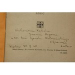 Mieczysław Tobiasz, Szlachta i możnowładztwo w dawnej Polsce szkic [autograf]