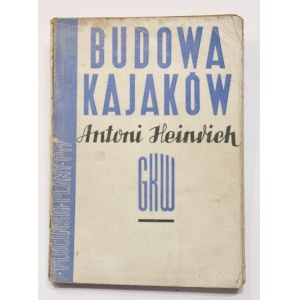 Antoni Heinrich Tonny, Mieczysław Pluciński, Budowa kajaków, plany kajaka p17