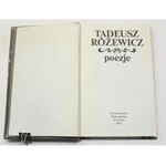 Tadeusz Różewicz, Poezje [autograf]