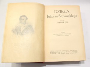 Juliusz Słowacki, Dzieła 1-2 t.