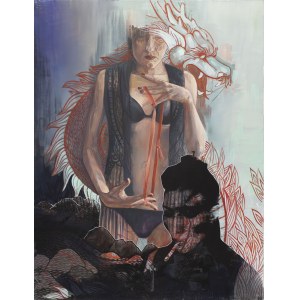 Angelika Korzeniowska, Loops of Life and the Chinese Dragon, 2019