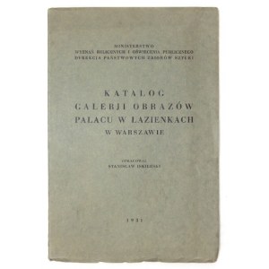 Galerja obrazów pałacu w Łazienkach. Katalog ...1931