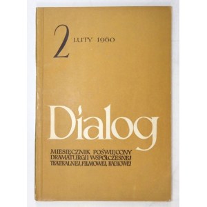 Dialog. R. V, nr 2 (46): II 1960. Pierwodruk Kartoteki Tadeusza Różewicza