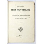 POWSZECHNA księga ustaw cywilnych [...] Cz.1-3 + Rejestr. 1811