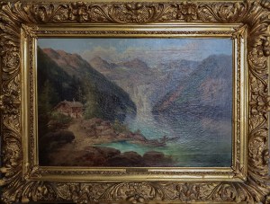 Otto WILDNER, XIX / XX w. (?), Górskie jezioro