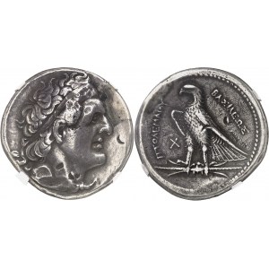 Royaume lagide, Ptolémée Ier (305-285 av J-C). Octodrachme c.294 av. J.-C., Alexandrie.