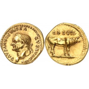 Vespasien (69-79). Aureus 76, Rome.