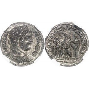 Geta (211). Tétradrachme 209-212, Tyr.