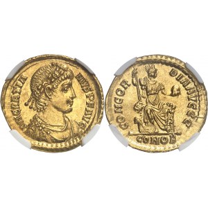 Gratien (367-383). Solidus 378-383, Constantinople.