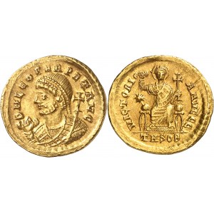 Léon Ier (457-474). Solidus 462-466, Thessalonique.