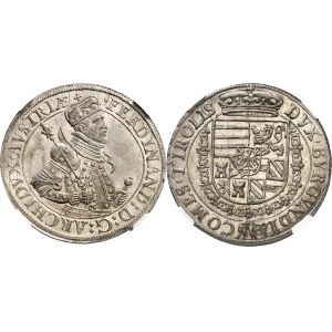 Ferdinand archiduc (1564-1595). Thaler ND (1564-1595), Hall.