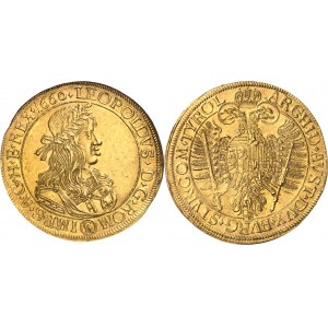 Léopold Ier (1618–1632). 10 ducats 1660, Vienne.