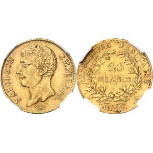 Premier Empire / Napoléon Ier (1804-1814). 20 francs Napoléon Empereur An 12 (1803-1804), A, Paris.