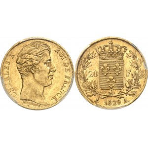 Charles X (1824-1830). 20 francs 1829, A, Paris.