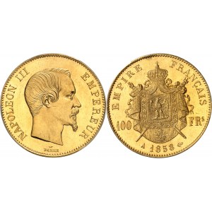 Second Empire - Napoléon III (1852-1870). 100 francs tête nue 1858, A, Paris.