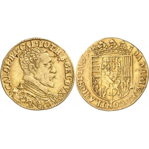 Lorraine (duché de), Charles III (1545-1608). Double pistole de Lorraine ND (c.1587-1588), Nancy.