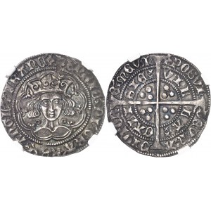 Calaisis, Henri VI d'Angleterre (1422-1453). Gros ND (1430-1434), Calais.