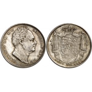 Guillaume IV (1830-1837). Half-crown (demi-couronne) 1836, Londres.