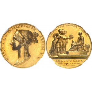 Victoria (1837-1901). Médaille pour le couronnement de la Reine 1838, Londres.