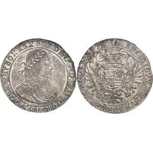 Ferdinand III (1637-1657). Thaler 1657, KB, Kremnitz.