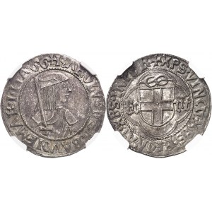 Savoie, Charles Ier (1482-1490). Teston ND (1485-1490), Cornavin.
