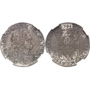 Savoie, Victor-Amédée II, roi de Sicile (1713-1718). Lira 2e type 1718, Turin.