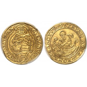 Vatican, Alexandre VI 1492-1503). Doppio fiorino (double florin) ND (1492-1503), Rome.