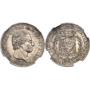 Savoie-Sardaigne, Charles-Félix (1821-1831). 1 lire 1825, Turin.