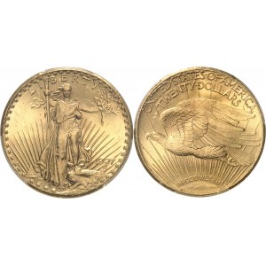 République fédérale des États-Unis d’Amérique (1776-à nos jours). 20 dollars Saint-Gaudens 1927, Philadelphie.