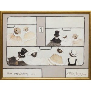 Małgorzata Karp-Soja (1967), The Peeping Toms' Windows (2013)