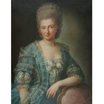 Anna Rosina LISIEWSKA MATTHIEU DE GASC (1713 , Portret hrabiny Elisabeth Juliane Friederike von Baertling, 1774