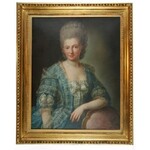 Anna Rosina LISIEWSKA MATTHIEU DE GASC (1713 , Portret hrabiny Elisabeth Juliane Friederike von Baertling, 1774