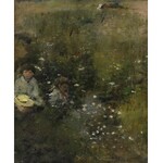 Kazimierz POCHWALSKI (1855-1940), Dzieci w ogrodzie
