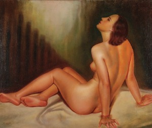 Edward KARNIEJ (1890-1942), Akt kobiecy, 1938