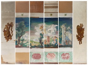 Tadeusz GRONOWSKI (1894-1990), Arkadia - projekty panneaux dekoracyjnych - malowideł ściennych