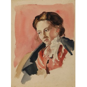 Tadeusz SZEWCZYK-BARWECKI (1912-1999), Portret kobiety
