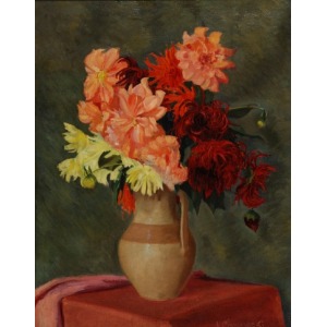 Antoni CHRZANOWSKI (1905-2000), Kwiaty w wazonie