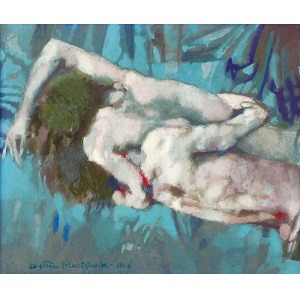 Zbyslaw MACIEJEWSKI (1946-1999), Mandragora (In a blue mood),1996