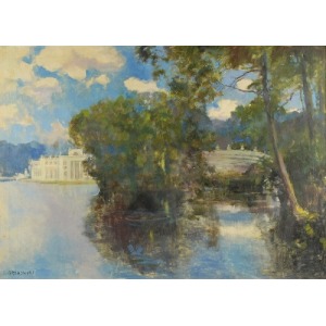 Ludwik GRABOWSKI (20th century), Palace on the Water, 1950