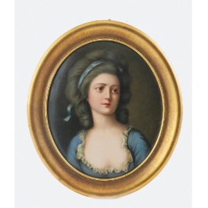 Miniatura portretowa Heleny Apolonii Massalskiej de Ligne - Potockiej (wg Salvatore Tonci)