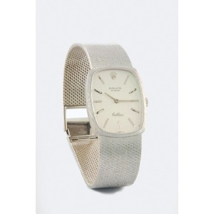 Zegarek naręczny, damski, z paskiem - bransoletą, ROLEX, model „Cellini Vintage”, w firmowym etui