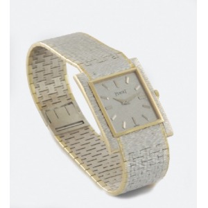 Zegarek naręczny damski, z paskiem w formie bransolety, PIAGET