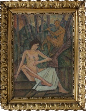 Jerzy Hulewicz (1886-1941) Odalistka i Faun